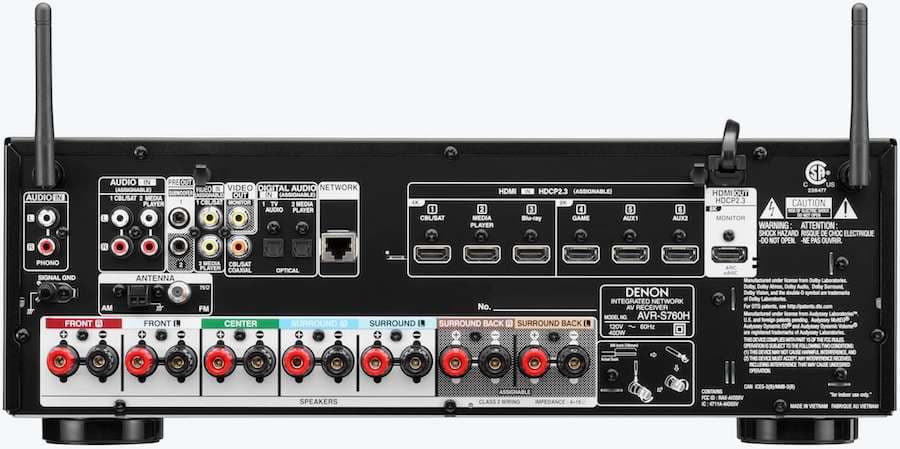 Denon AVR S760H Home Theater Receiver Review Ecoustics