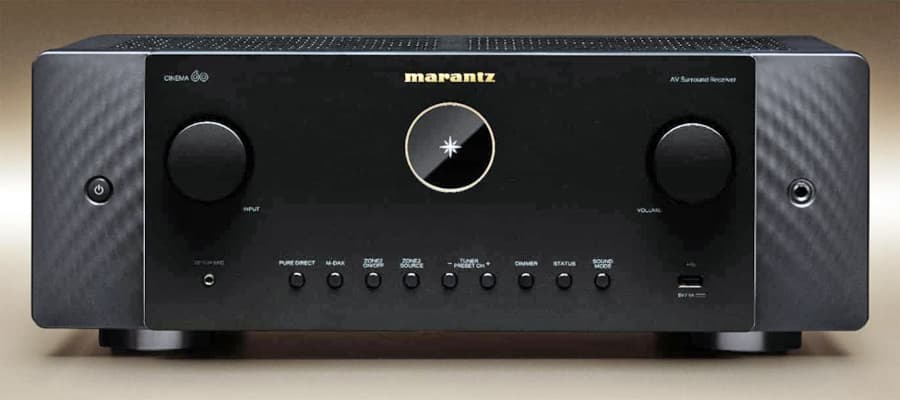 Marantz Cinema 60 AV Home Theater Receiver – Front View Marantz Cinema 60 A/V Receiver