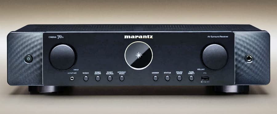 Marantz Cinema 70S AV Home Theater Receiver – Front View Marantz Cinema 70s A/V Receiver