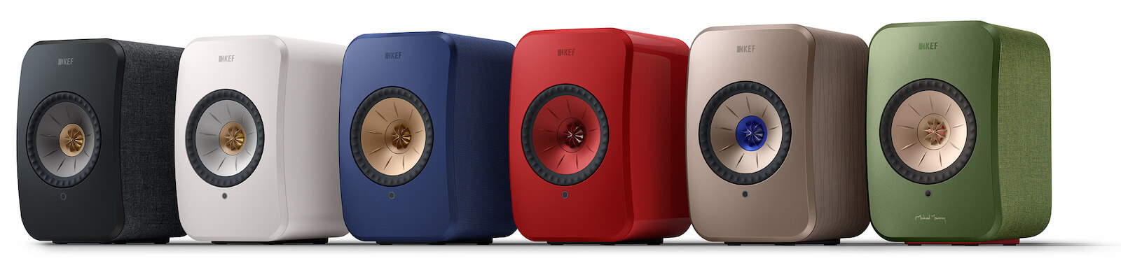 KEF LSX II Wireless Speaker is now available in six colors