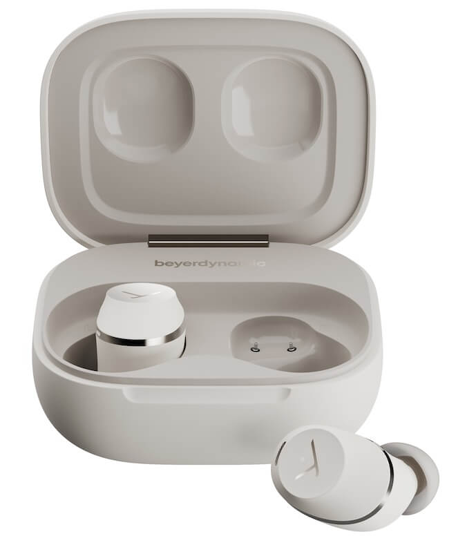 beyerdynamic amiron 300 wireless earbuds cream