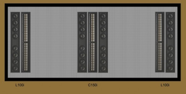 Wisdom Audio L100i and C150i Sage Series In-Wall Speakers