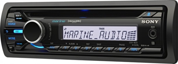 Sony CDX-M20 Marine Head Unit - ecoustics.com